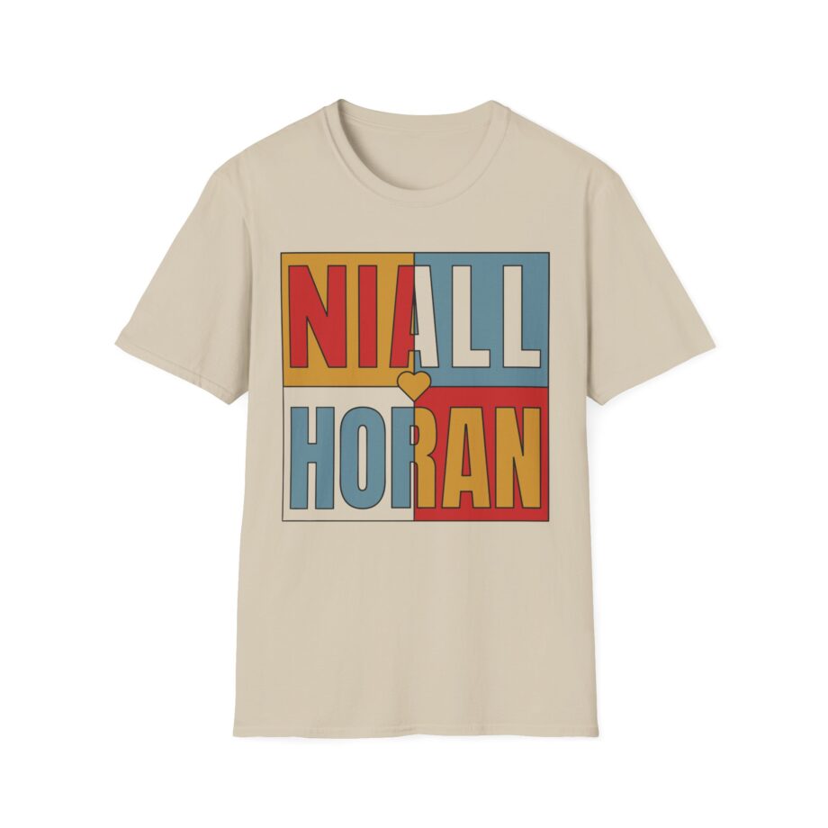Niall Horan Niall Colour Block Unisex Softstyle T-shirt