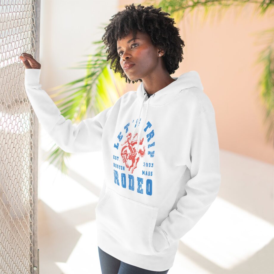 Sturniolo  Let’s Trip Rodeo Three-panel Fleece Hoodie