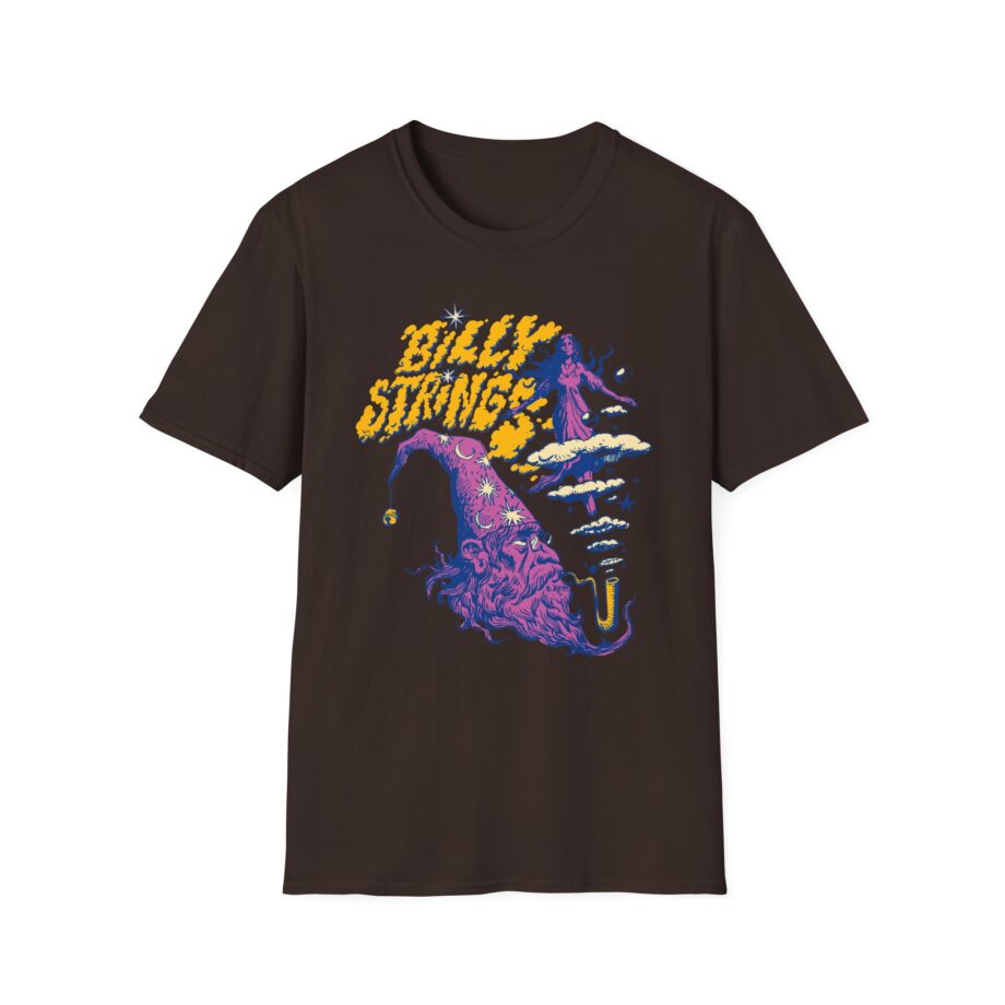 Billy Strings Green Wizard Head Unisex Softstyle T-shirt