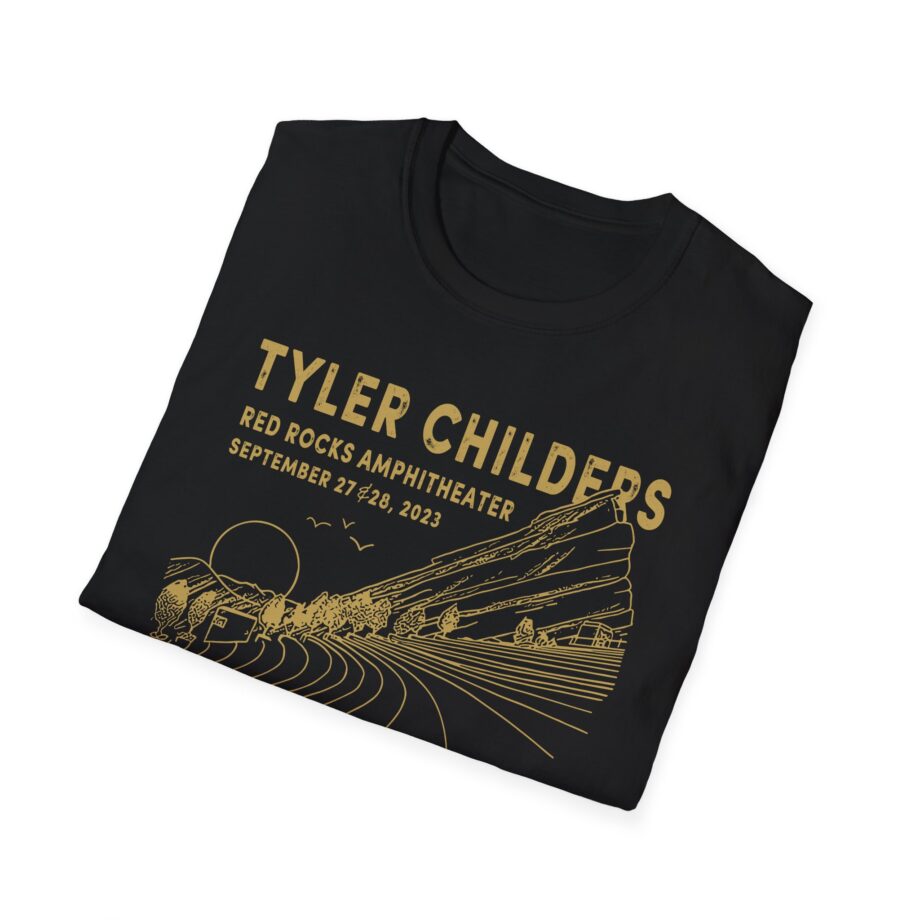 Tyler Childers Red Rocks '23 Unisex Softstyle T-shirt