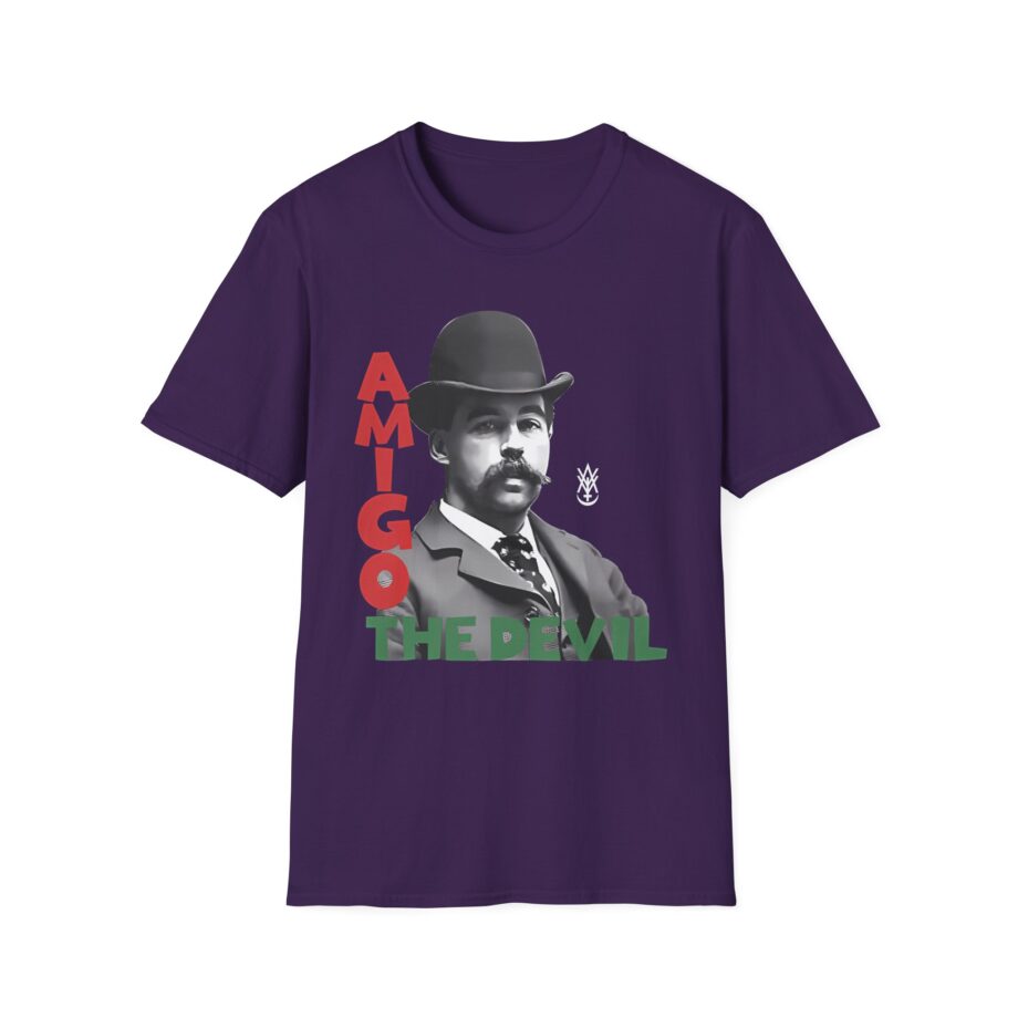 Amigo the Devil Elvis Holmes Calling Unisex Softstyle T-shirt