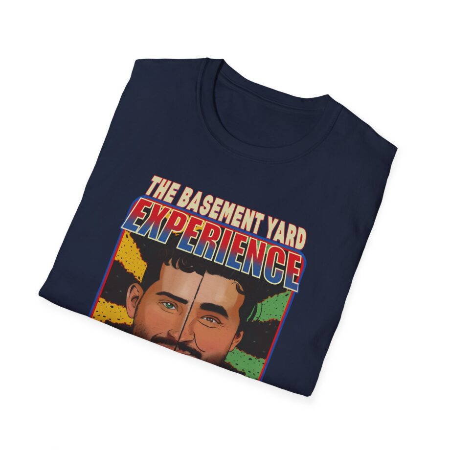 Basement Yard Split Face Experience Unisex Softstyle T-shirt