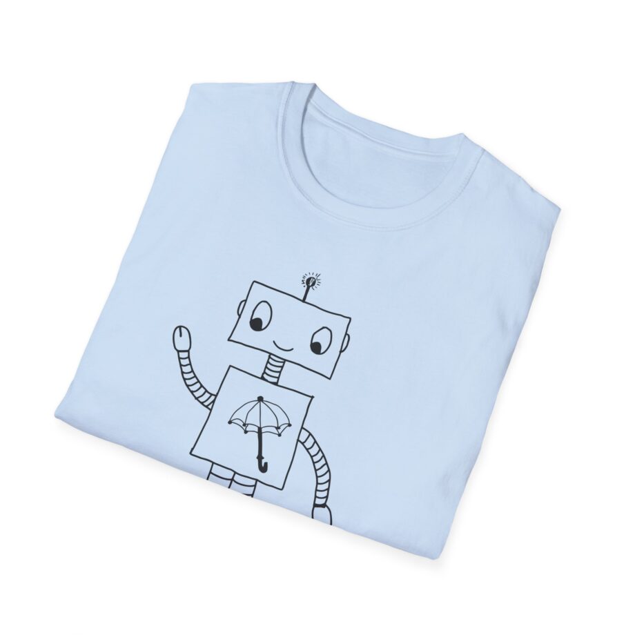 Armchair Expert Robot Unisex Softstyle T-shirt