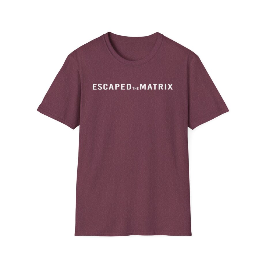 Andrew Tate Escaped the Matrix Unisex Softstyle T-shirt