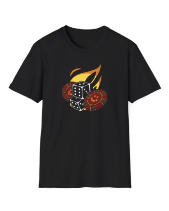 Quackity  Lnvi Las Nevadas Fire Unisex Softstyle T-shirt