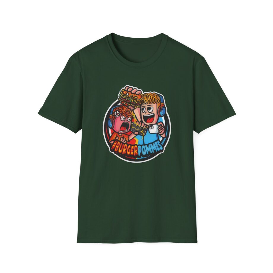 Burger Pommes  Unisex Softstyle T-Shirt