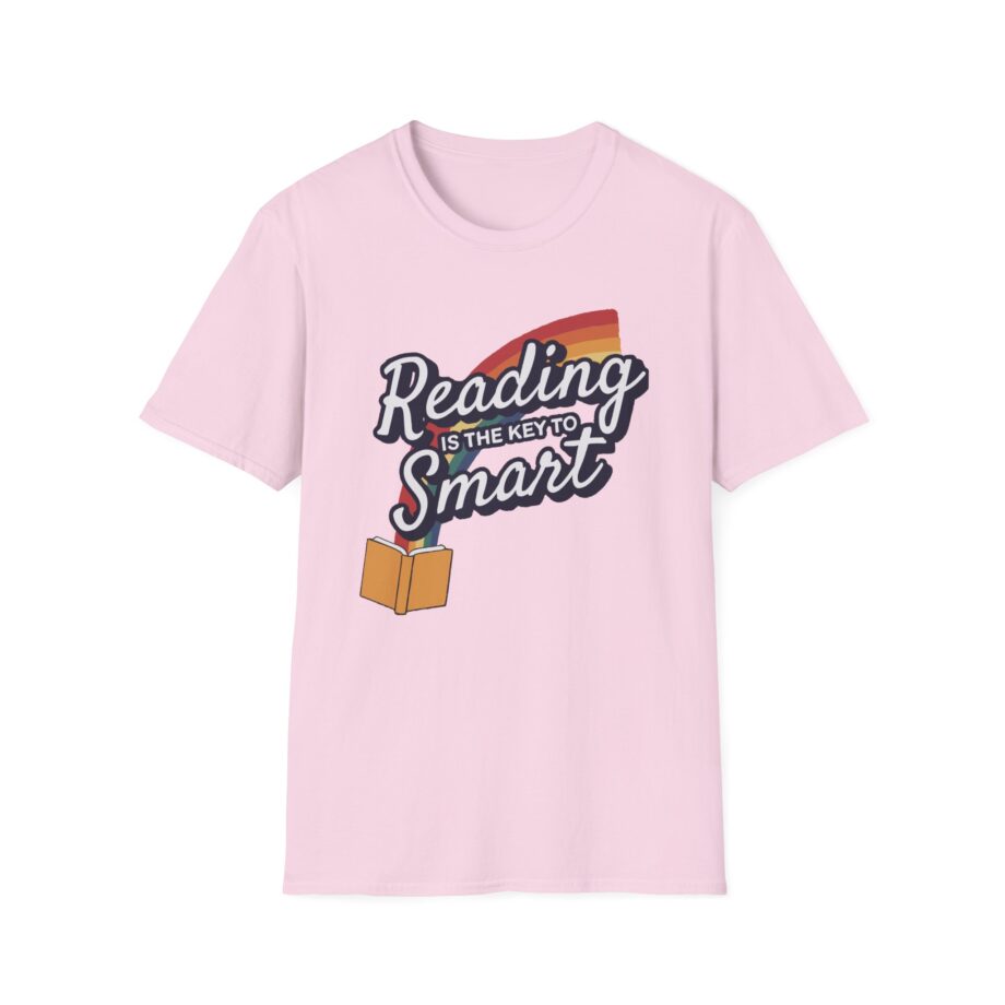Nate Bargatze Reading is the Key to Smart Unisex Softstyle T-Shirt
