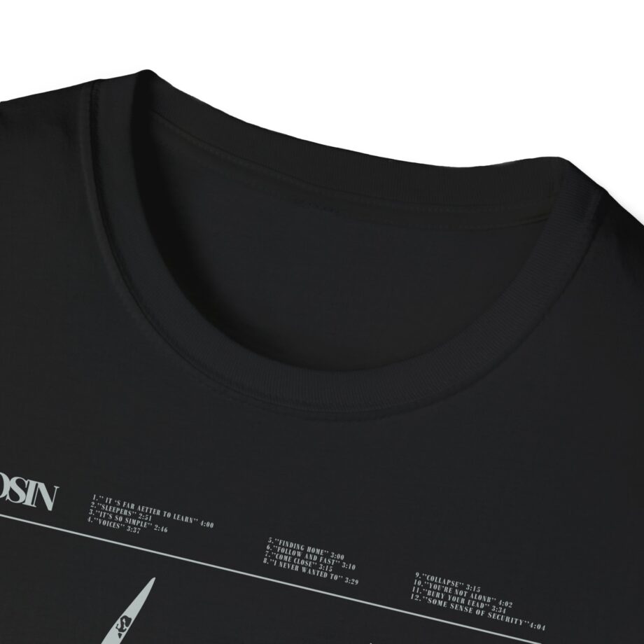 Saosin Tracklist Unisex Softstyle T-Shirt