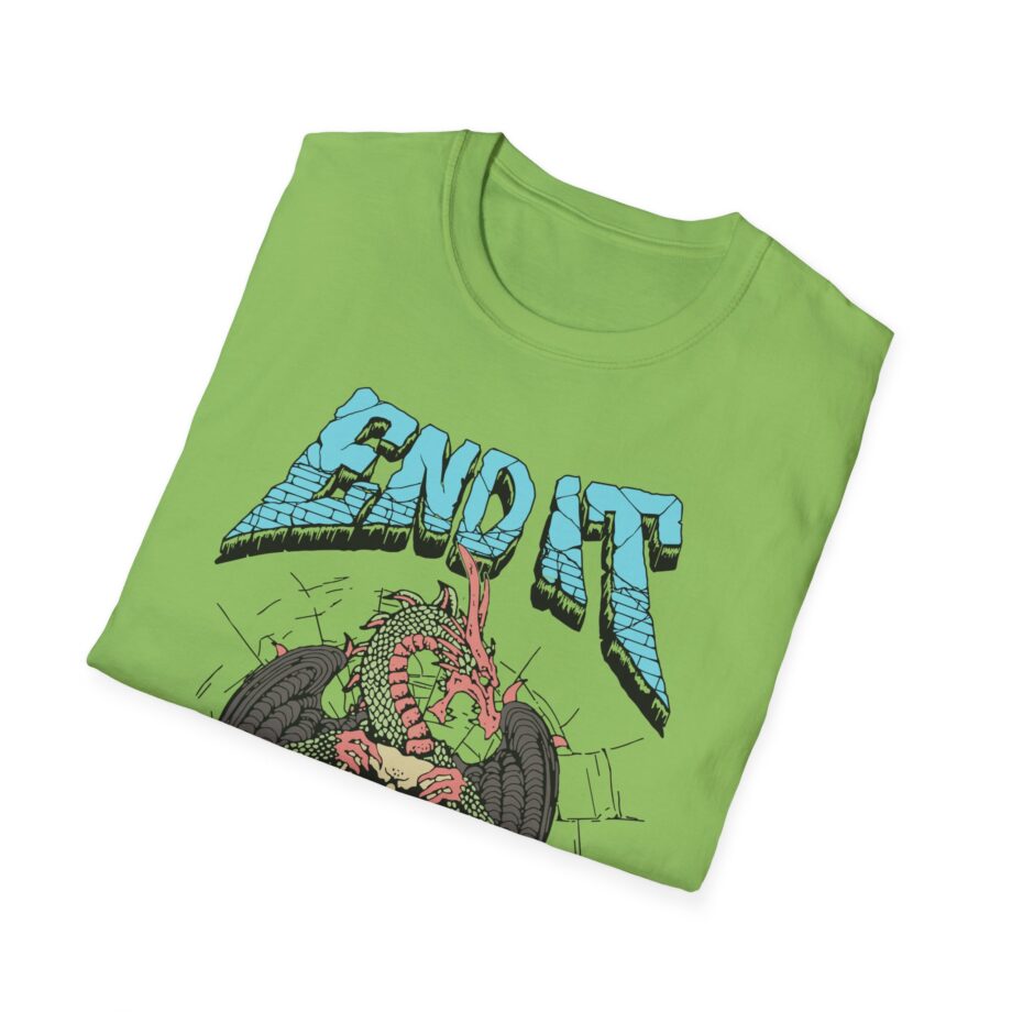 End It Dragon Skull Unisex Softstyle T-Shirt