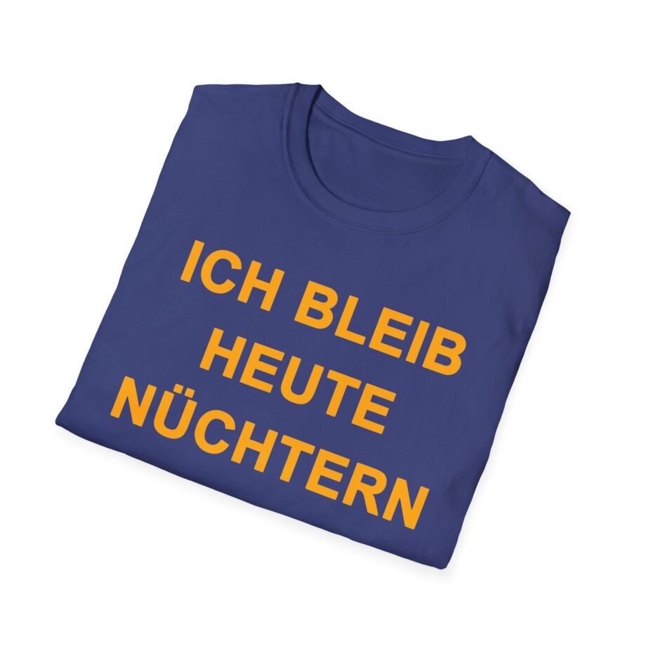 Rewinside Ich Bleib Heute Nüchtern Unisex Softstyle T-shirt