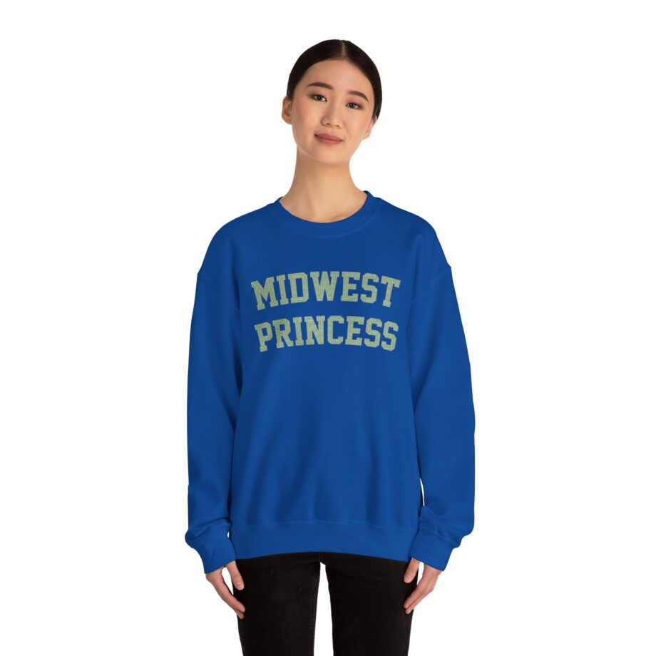 Chappell Roan Chappell Roan  Midwest Princess Collegiate Unisex Heavy Blend Crewneck Sweatshirt