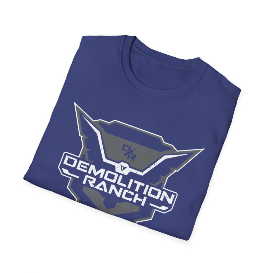 Demolition Ranch Monochrome Shield Unisex Softstyle T-shirt