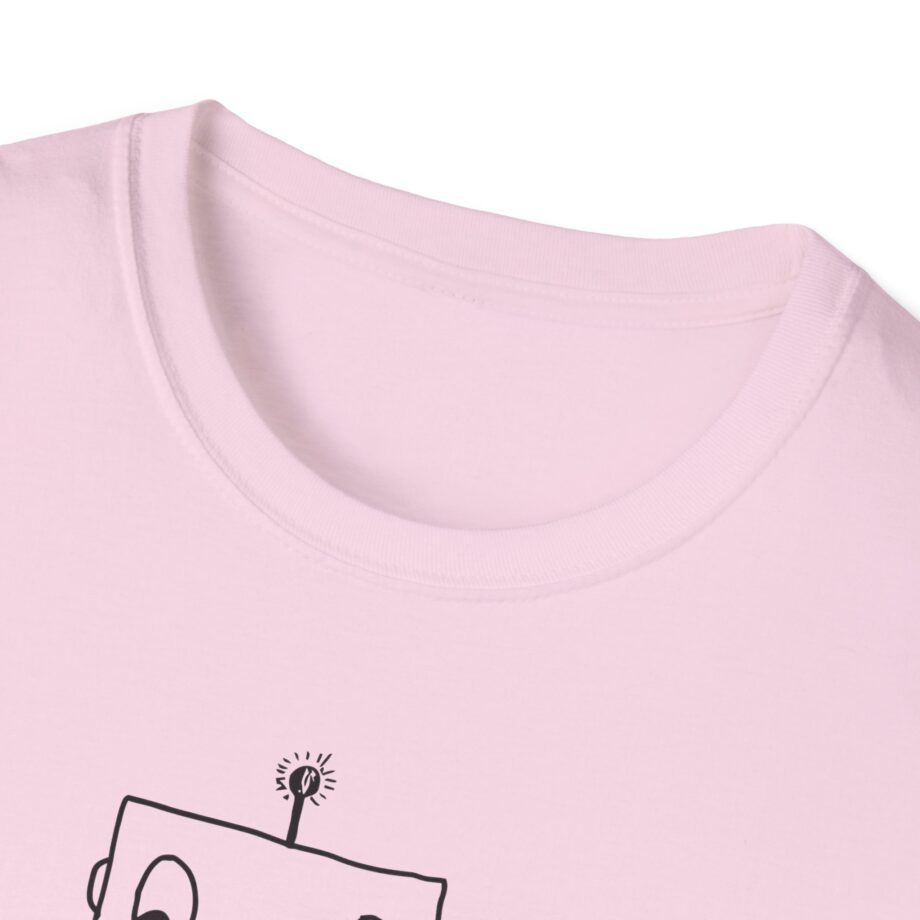 Armchair Expert Robot Unisex Softstyle T-shirt