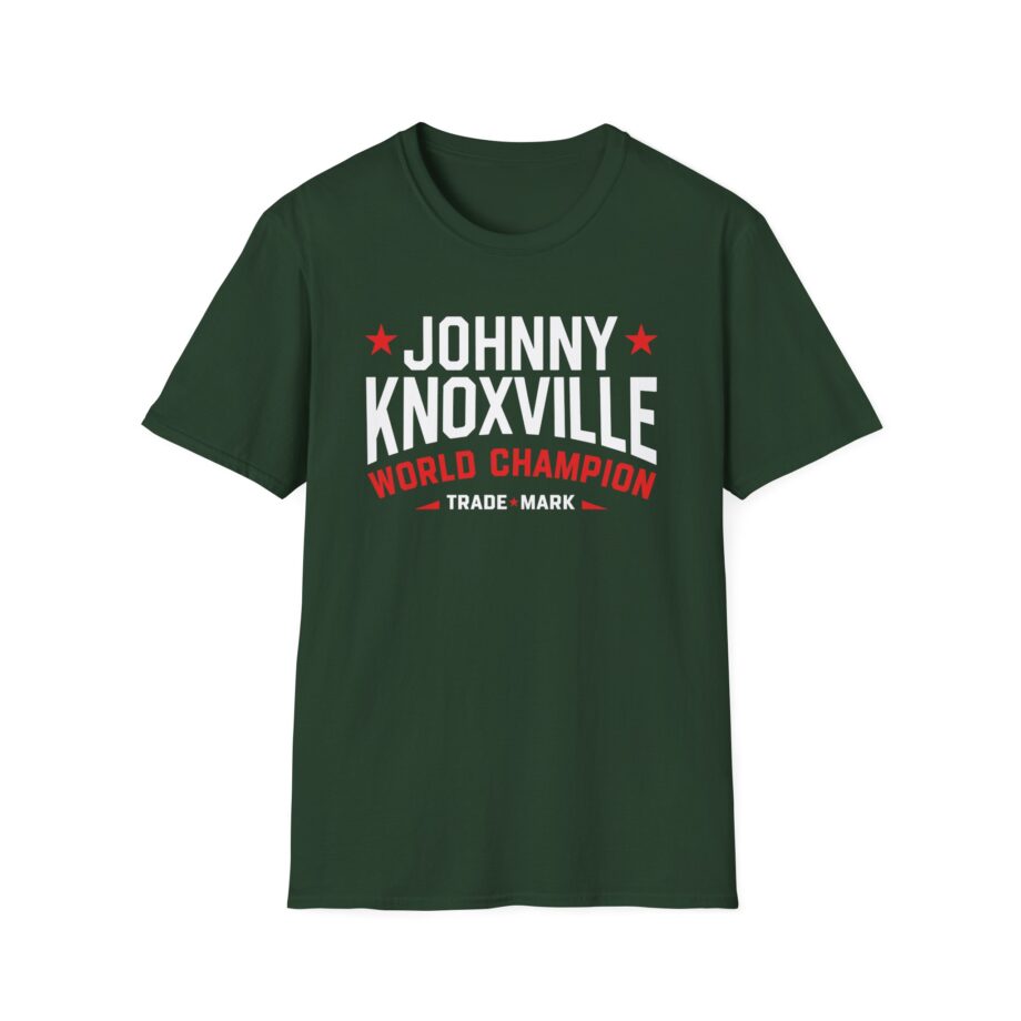 Jackass Johnny Knoxville World Champion Trade Mark Unisex Softstyle T-Shirt
