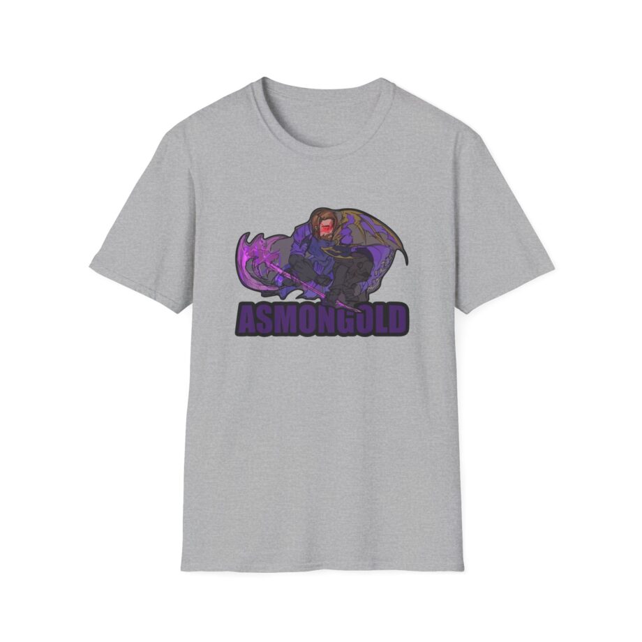 Zackrawrr the Dark Purple Knight Unisex Softstyle T-shirt