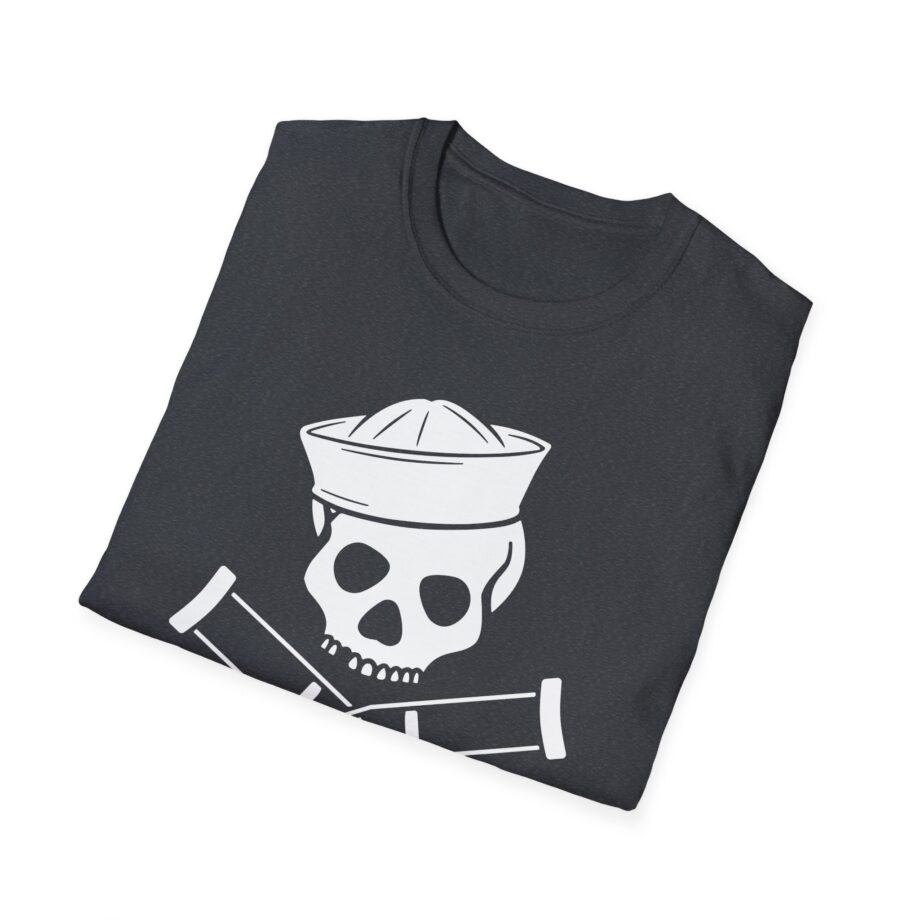 Jackass Sailor Skull & Crossbones Unisex Softstyle T-Shirt