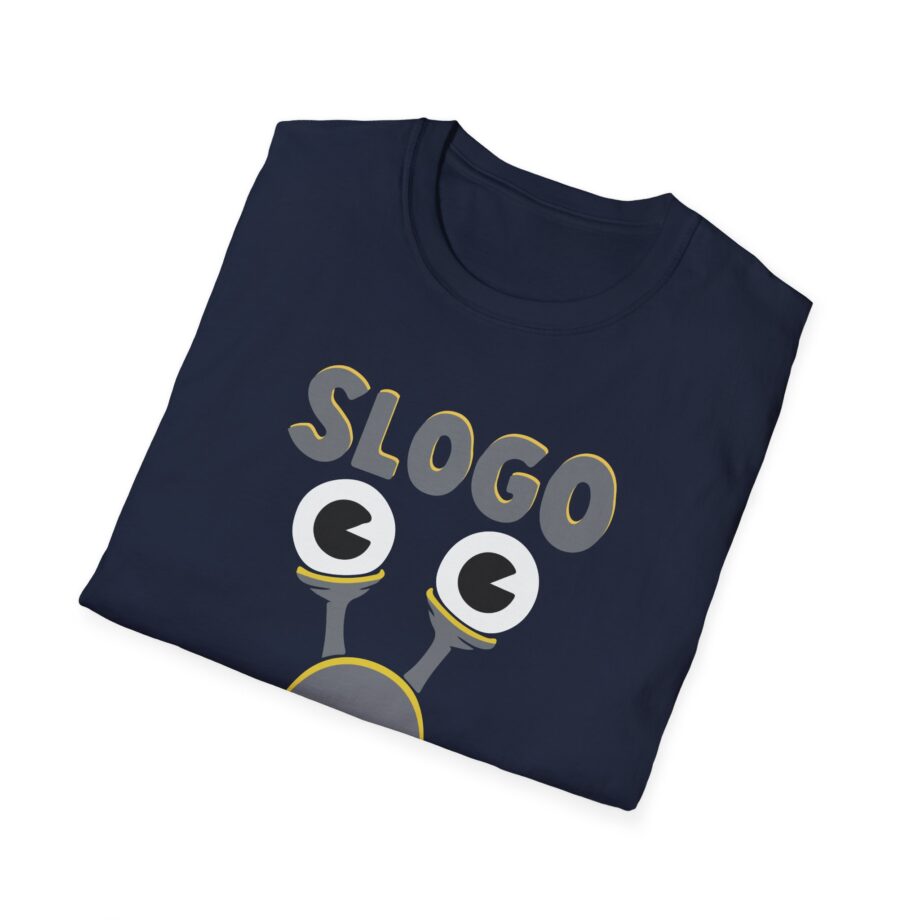 Slogo Snail Cute Unisex Softstyle T-Shirt