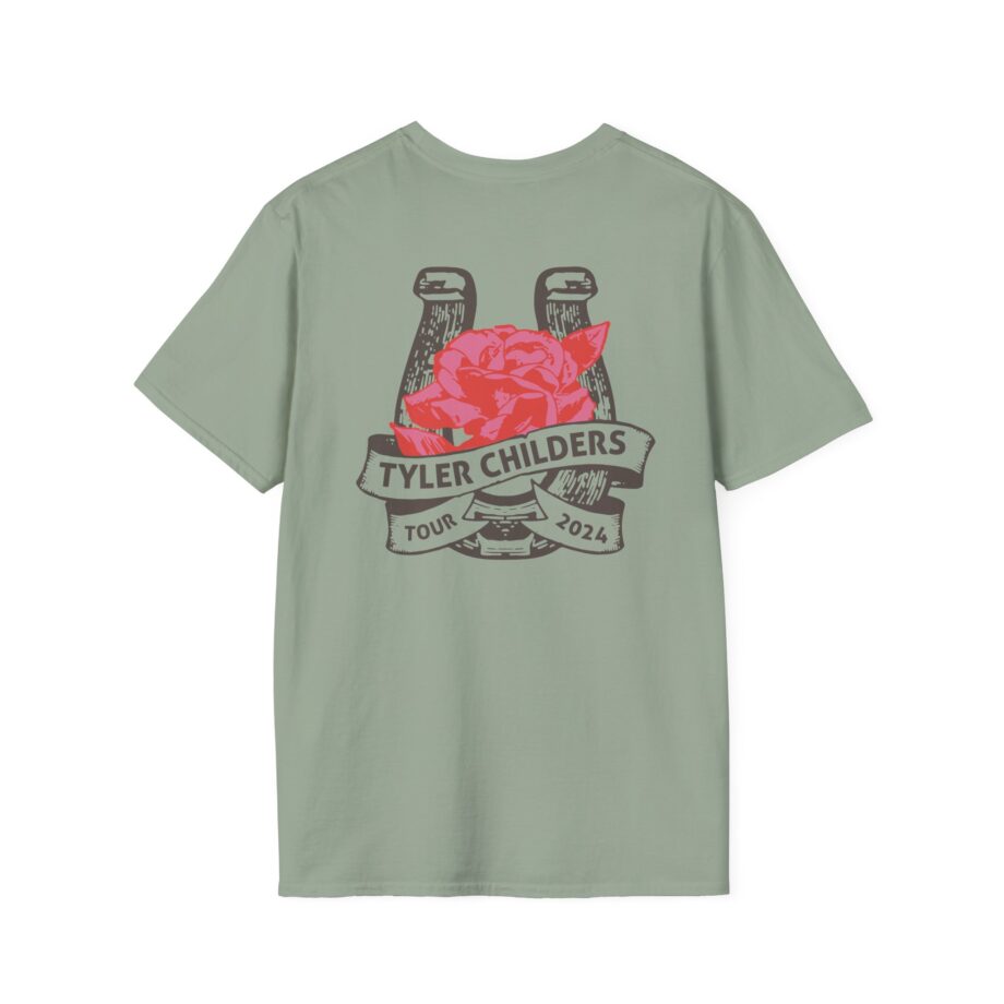 Tyler Childers Blue Muleshoe Unisex Softstyle T-shirt