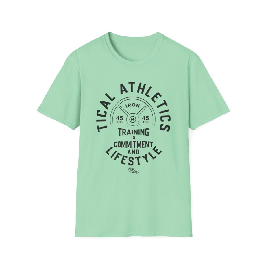Method Man Training is Commitment and Lifestyle Tical Athletic Unisex Softstyle T-shirt