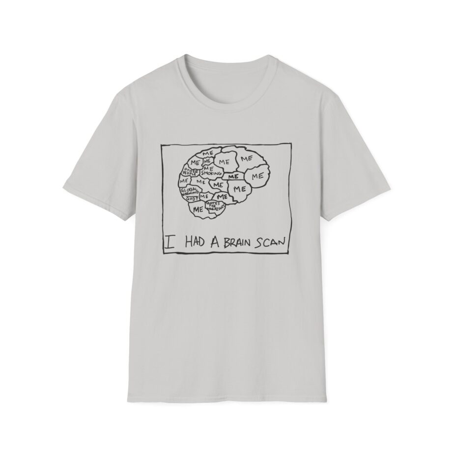 The  Brain Scan Unisex Softstyle T-shirt
