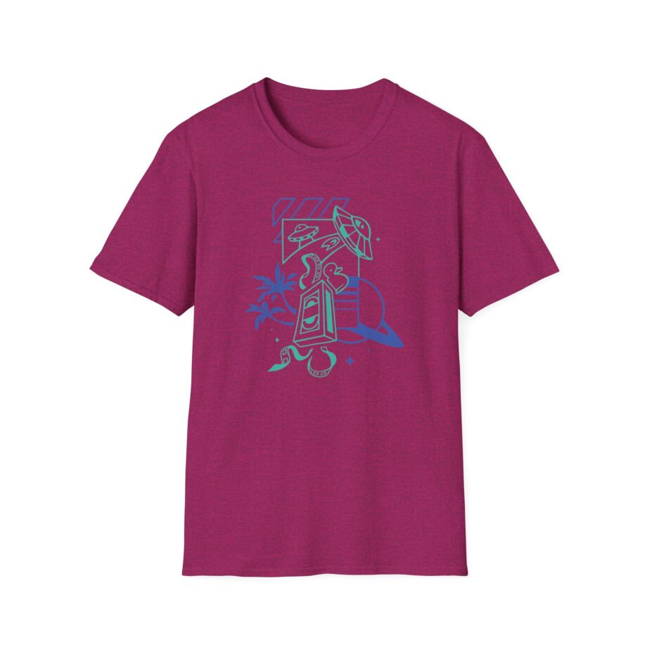 Quackity Cali Neon Unisex Softstyle T-shirt
