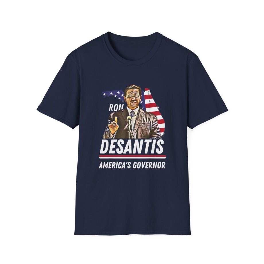 Ron Desantis America's Governor Unisex Softstyle T-shirt