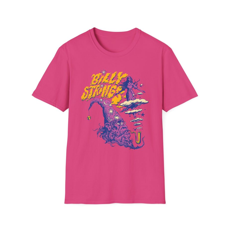 Billy Strings Green Wizard Head Unisex Softstyle T-shirt