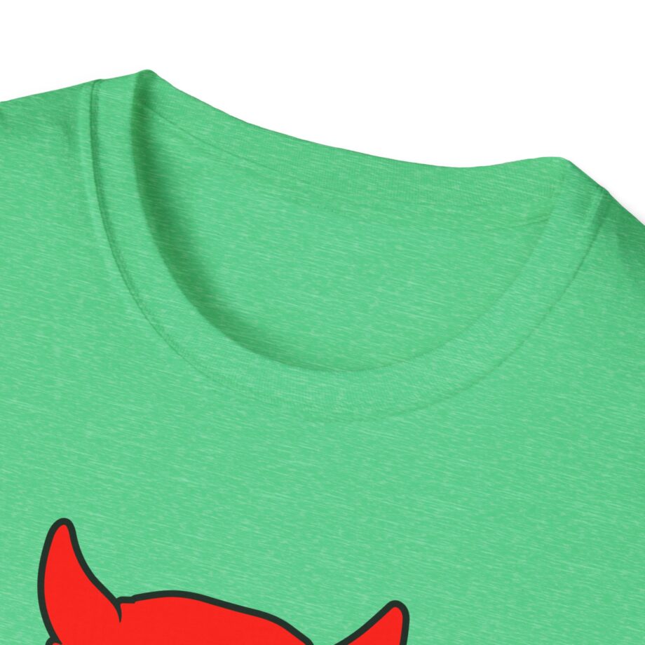 Jackass Devil Horns Skull & Crossbones Unisex Softstyle T-Shirt