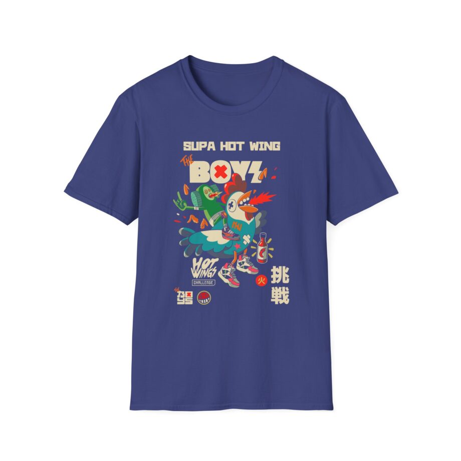 Joshdub the Boys Hot Wings Challenge Unisex Softstyle T-shirt