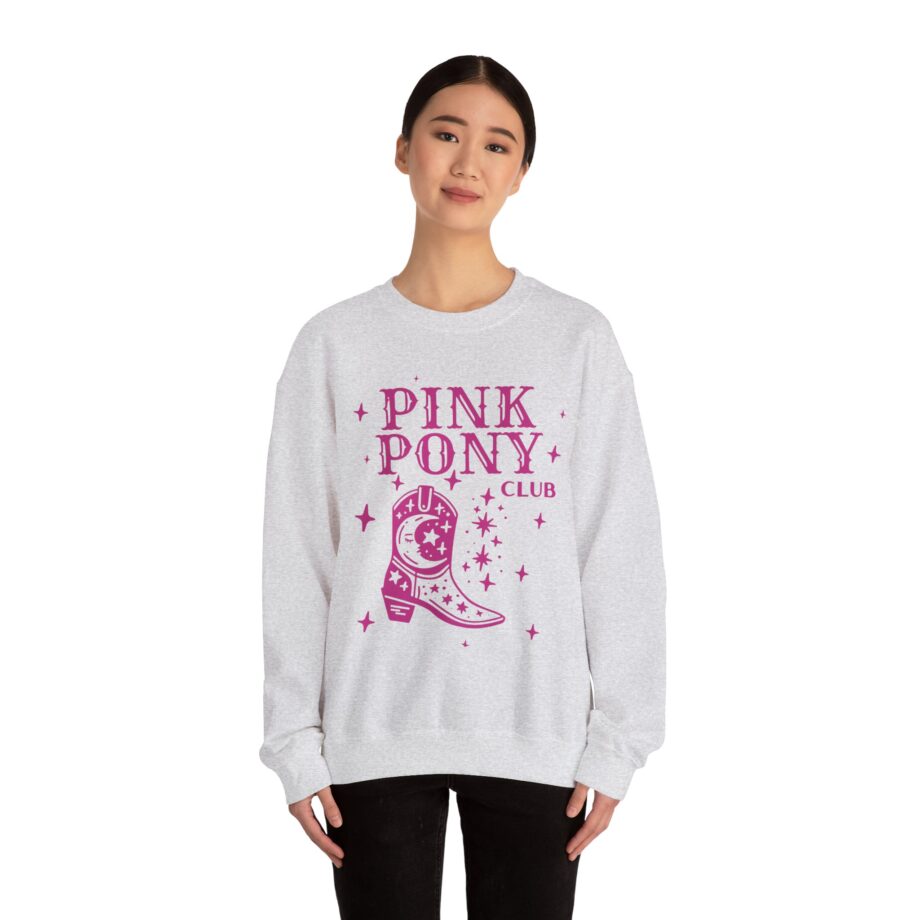 Chappell Roan Pink Pony Club Unisex Heavy Blend Crewneck Sweatshirt