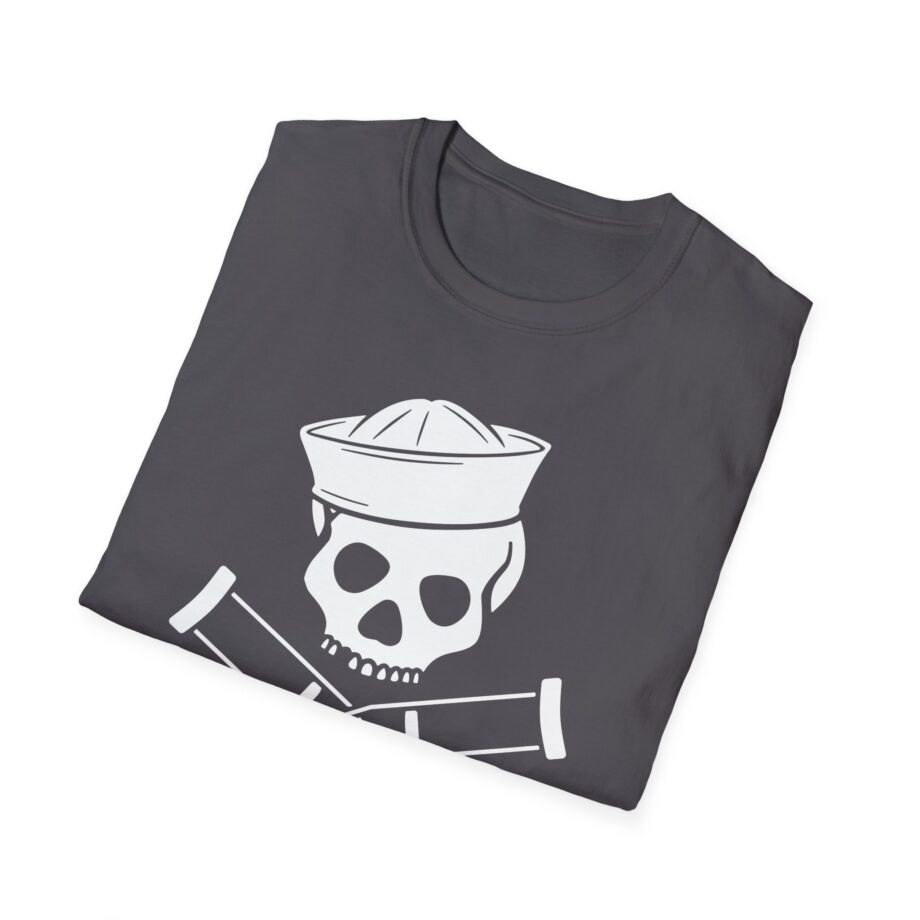 Jackass Sailor Skull & Crossbones Unisex Softstyle T-Shirt
