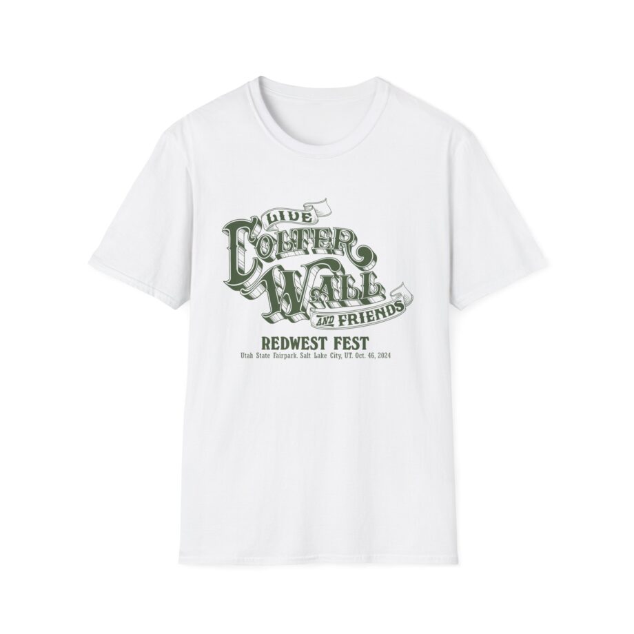 Colter Wall Redwest Fest Unisex Softstyle T-shirt