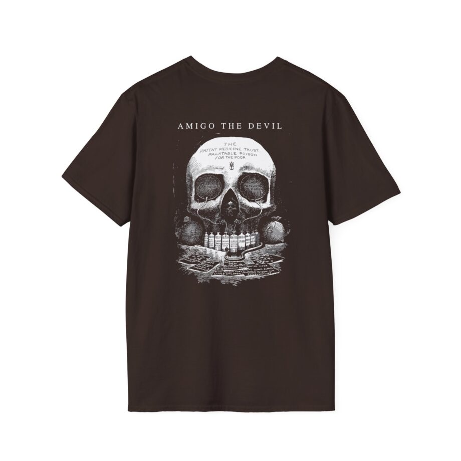 Amigo the Devil Death's Laboratory Unisex Softstyle T-shirt
