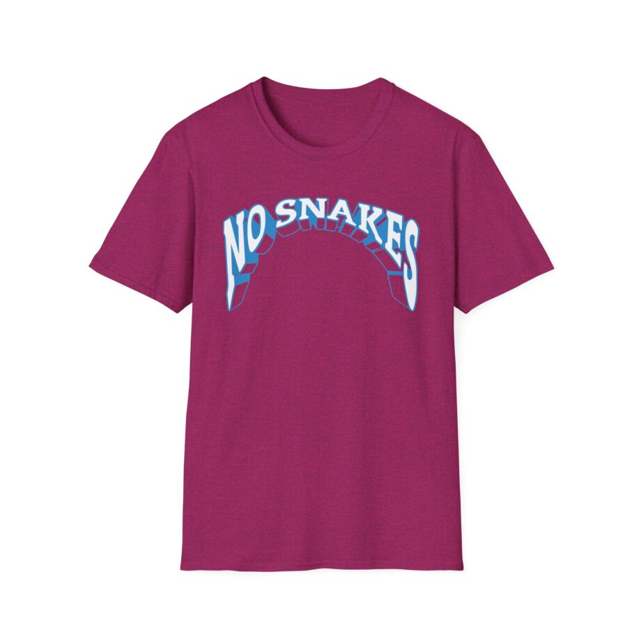 Zerkaa No Snakes Unisex Softstyle T-Shirt