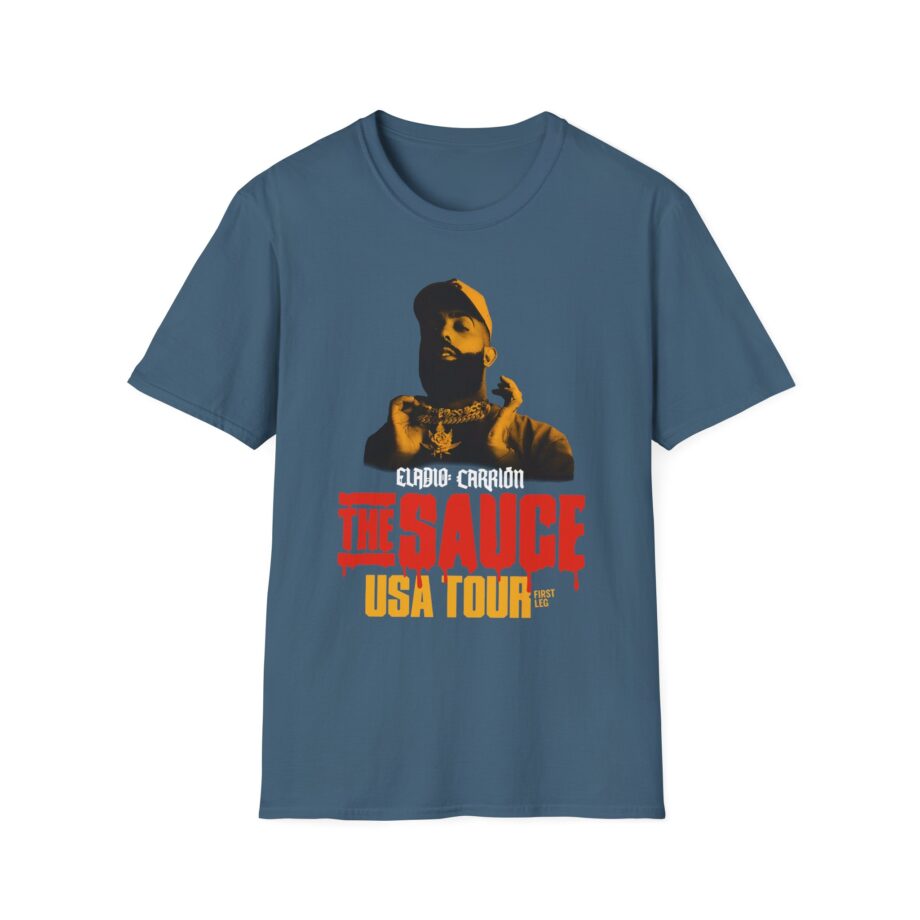 Eladio Carrion Sauce Boyz Usa Tour Unisex Softstyle T-Shirt