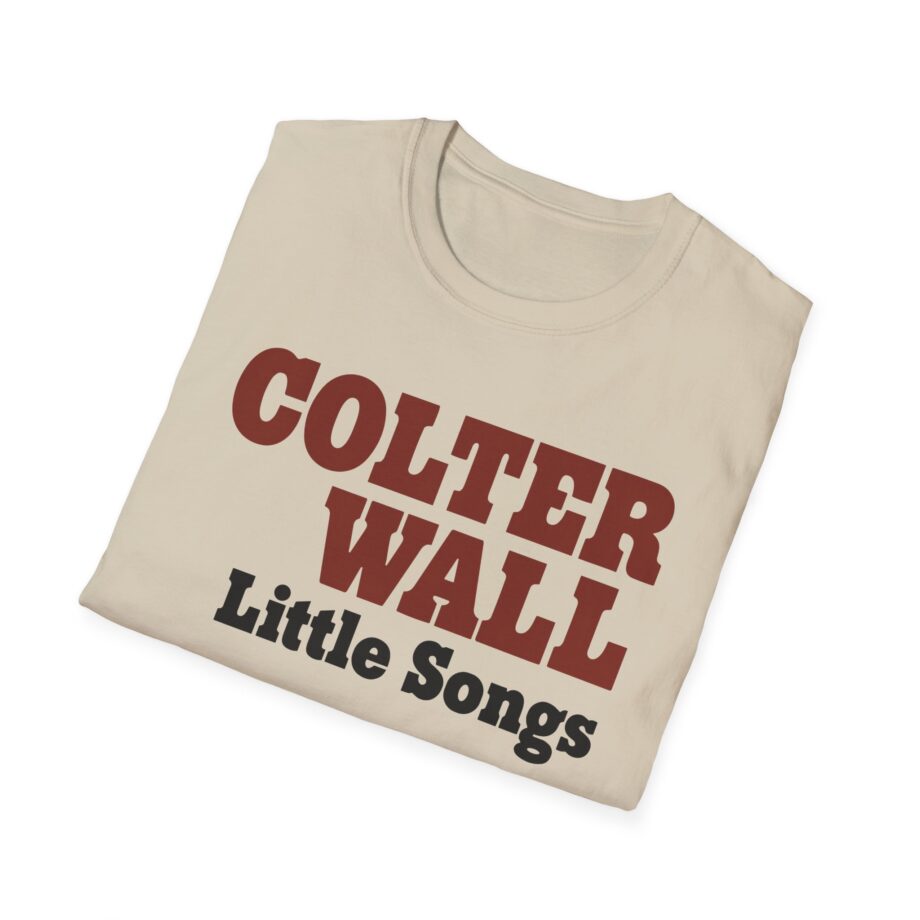 Colter Wall Little Songs Unisex Softstyle T-shirt