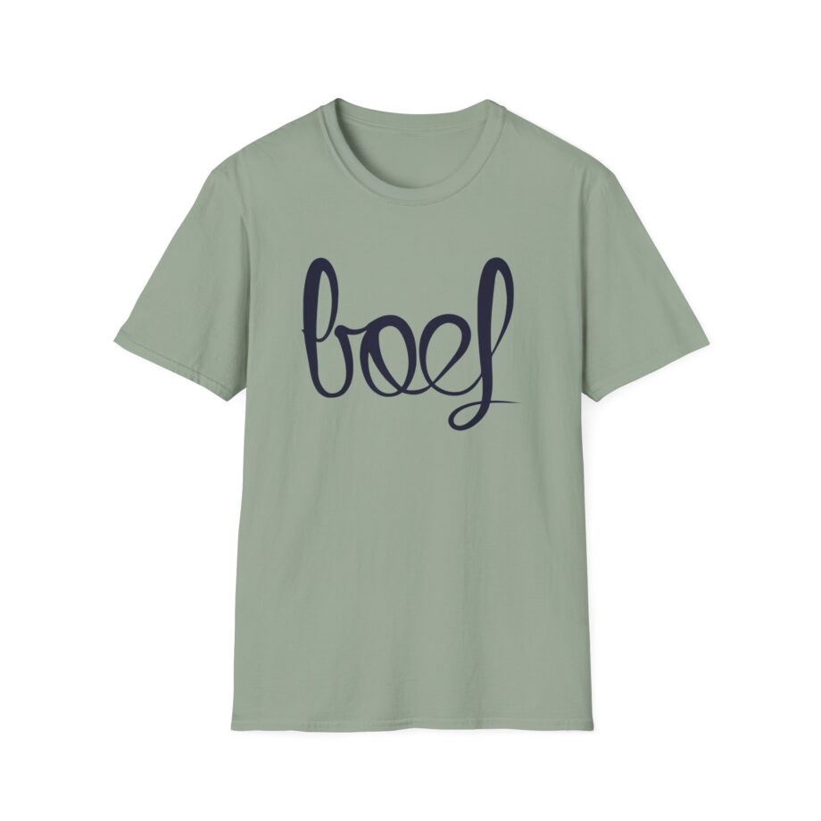 Boef  Unisex Softstyle T-Shirt - 'Beel' Design