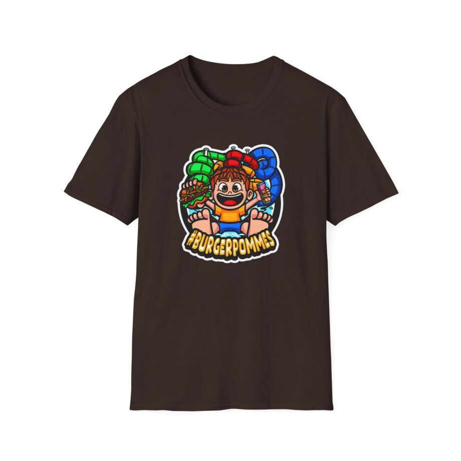 Burger Pommes  Unisex Softstyle T-Shirt