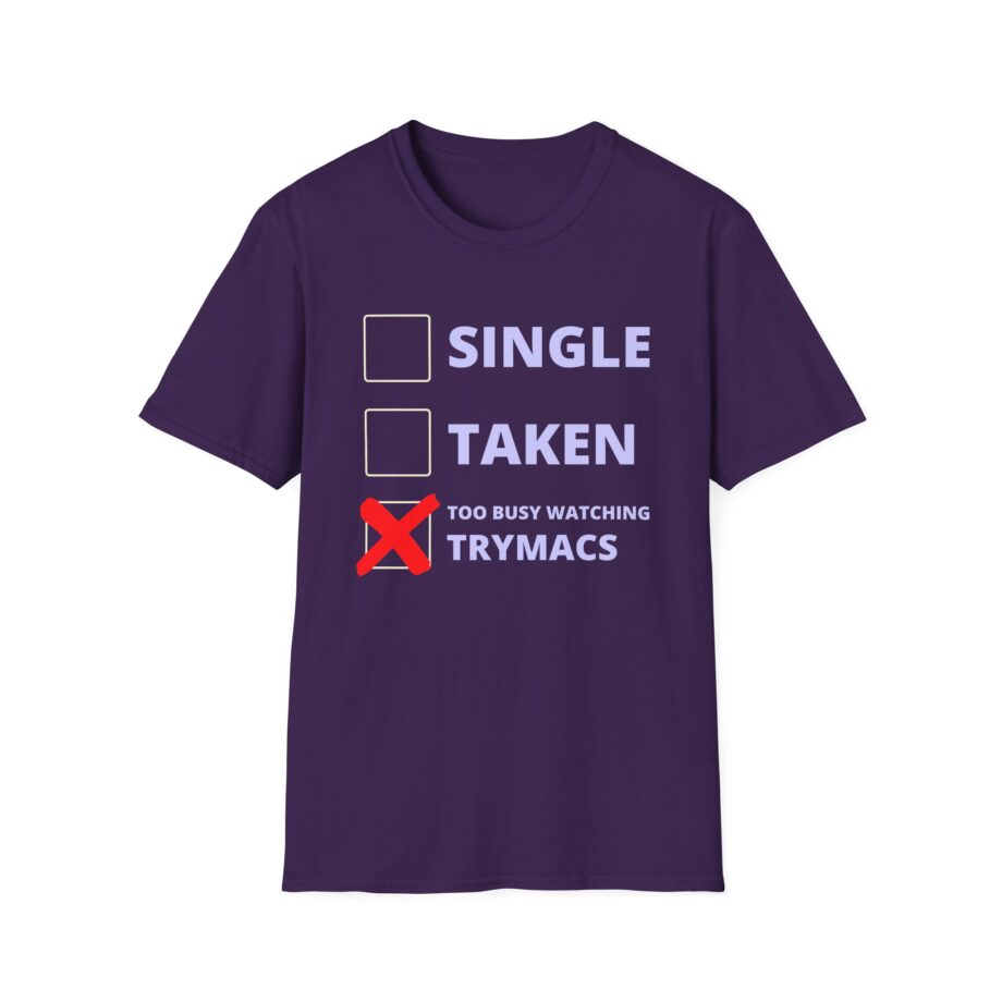 Trymacs Single Taken  Unisex Softstyle T-Shirt