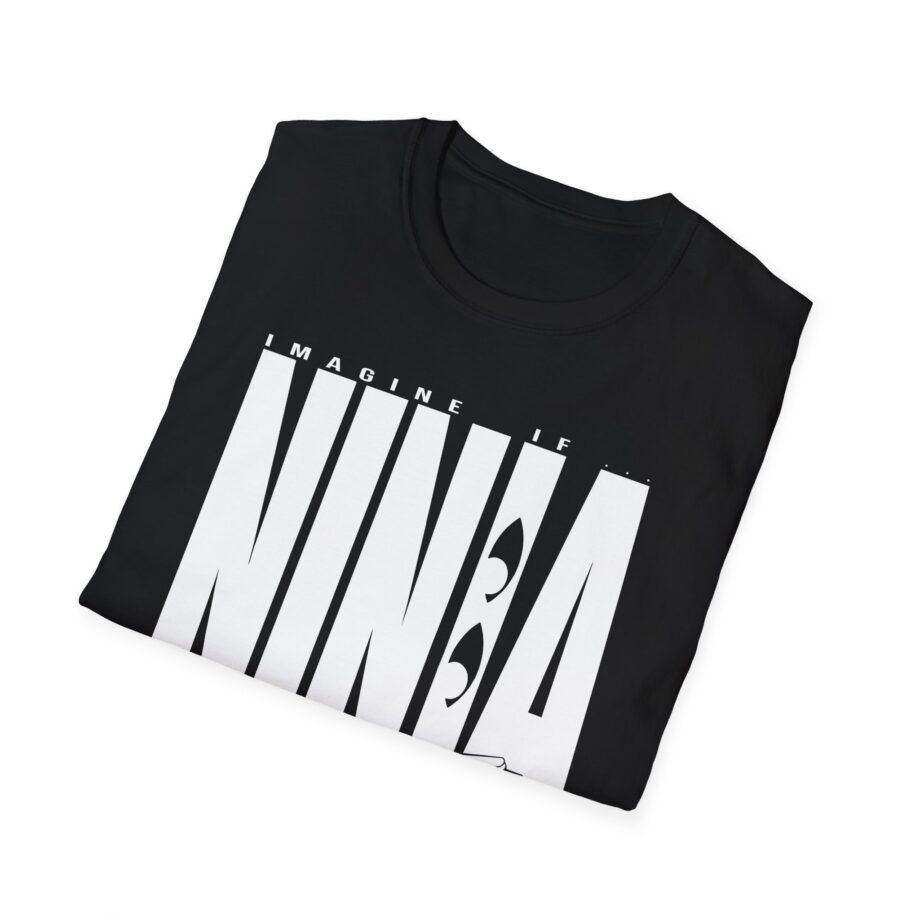 Ninja  Low Taper Fade Tan Unisex Softstyle T-shirt