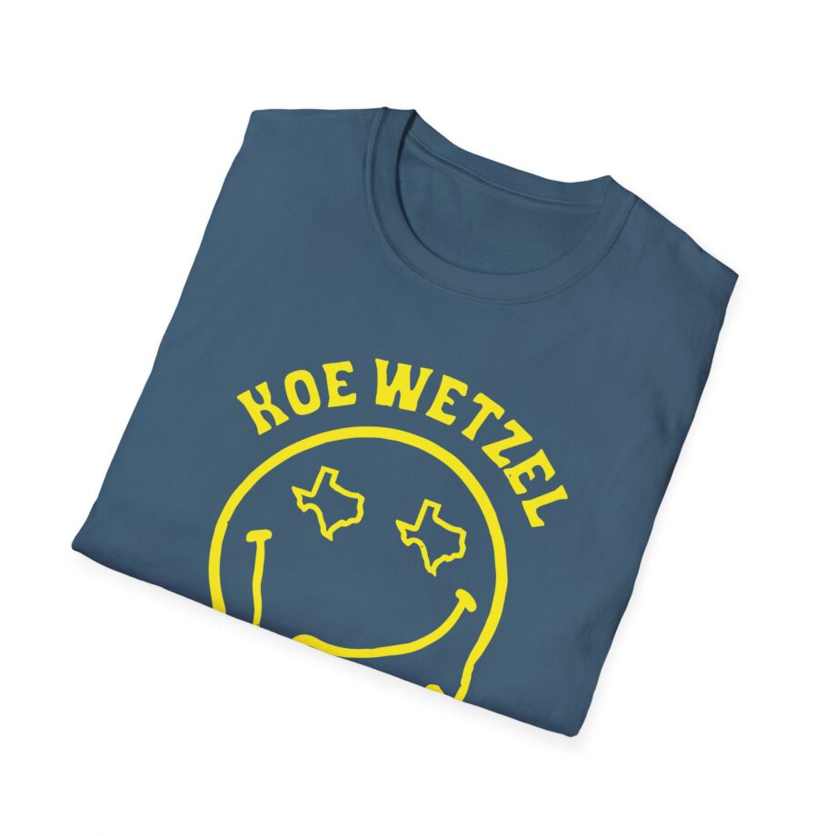 Koe Wetzel Drippy Smiley Unisex Softstyle T-shirt
