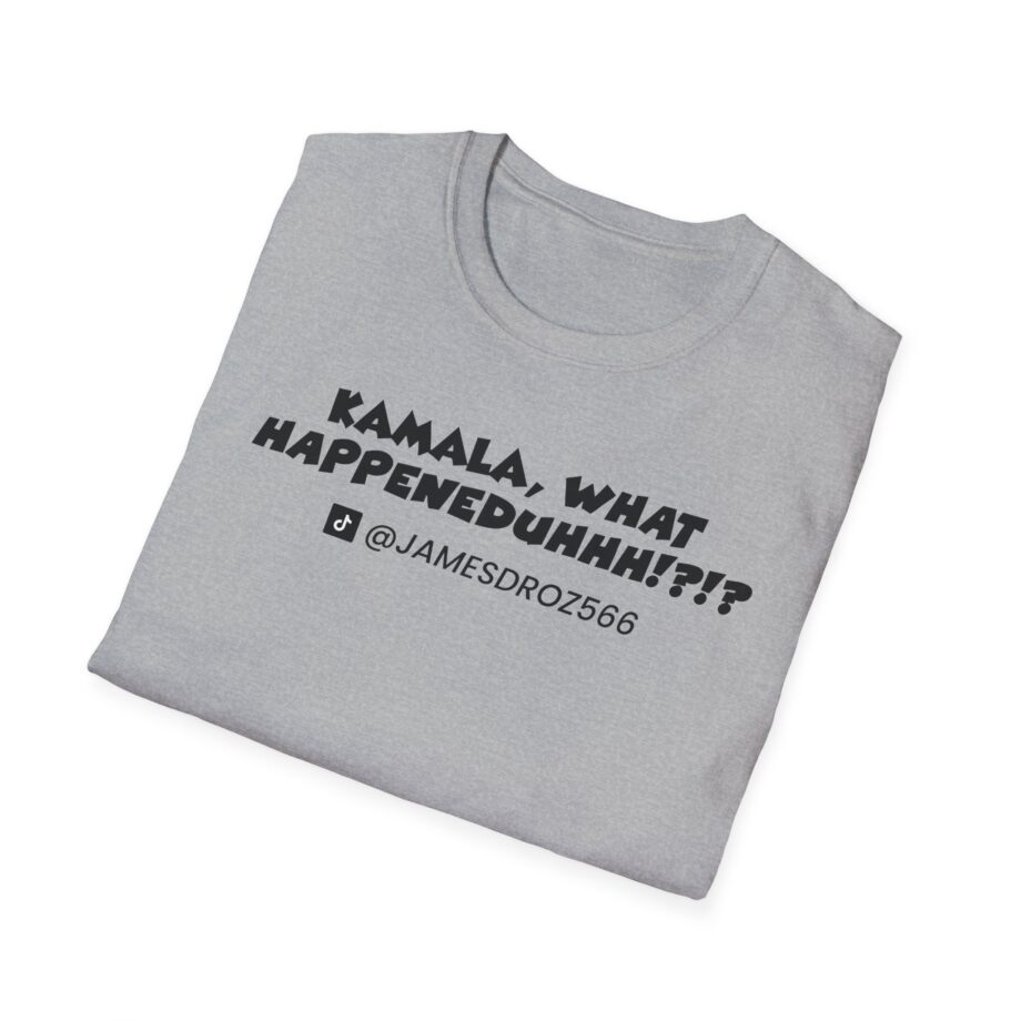 James Droz What Happeneduhhh Unisex Softstyle T-shirt