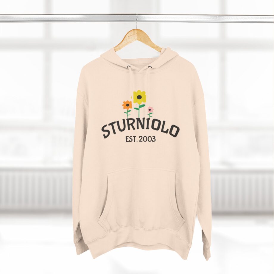 Sturniolo Flower Three-panel Fleece Hoodie