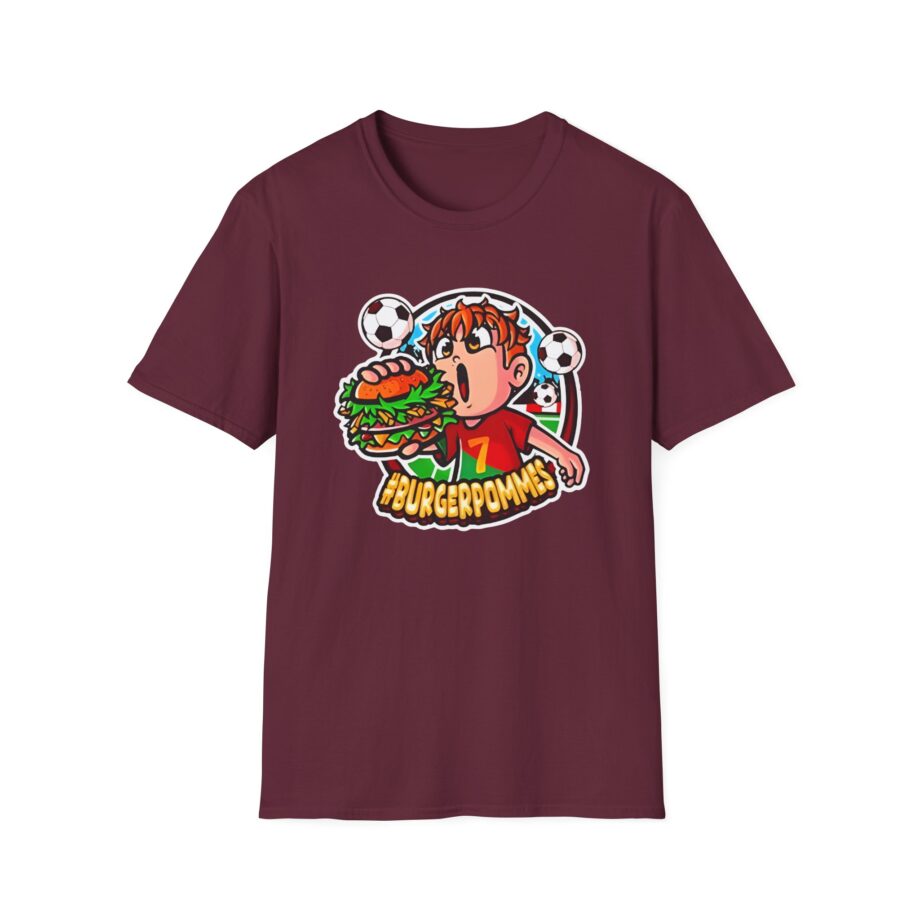 Burger Pommes  Unisex Softstyle T-Shirt