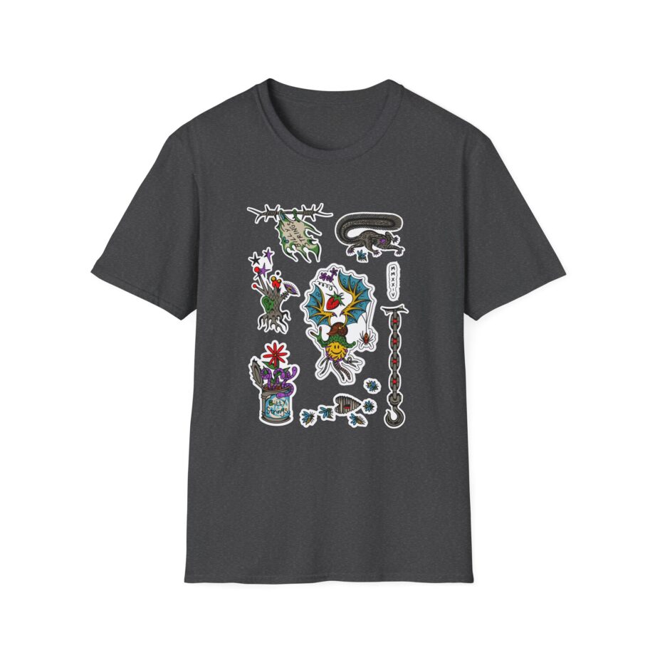 Billy Strings Flash Sheet Unisex Softstyle T-shirt
