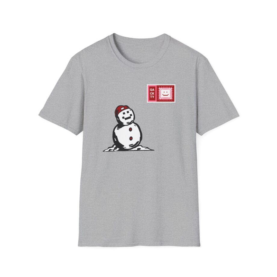 Quackity Snowman Unisex Softstyle T-shirt
