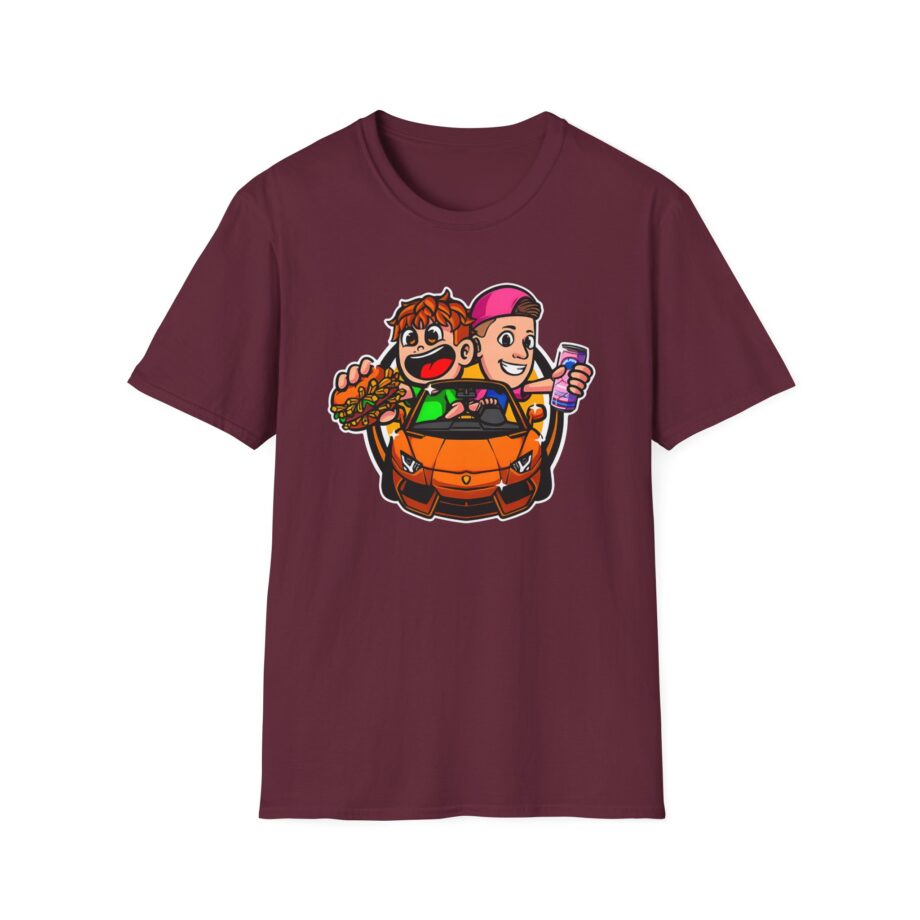 Burger Pommes  Unisex Softstyle T-Shirt