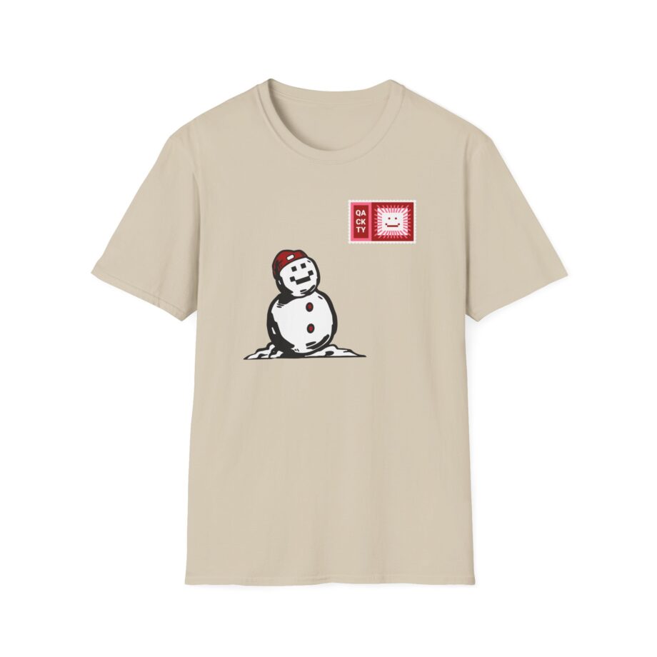 Quackity Snowman Unisex Softstyle T-shirt