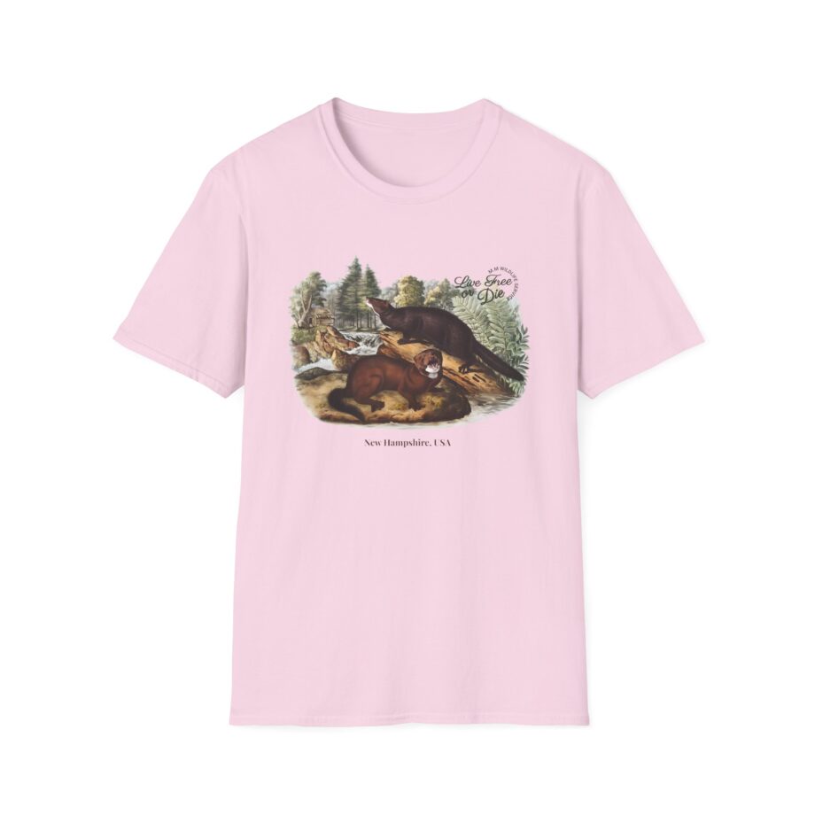 Live Free or Die in Mogul Hampshire Unisex Softstyle T-shirt