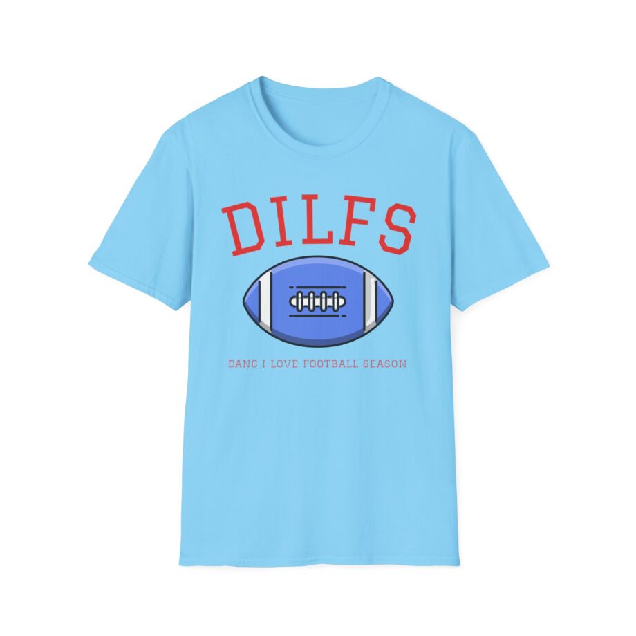 Sadie Crowell Dilfs Dang I Love Football Season Unisex Softstyle T-shirt